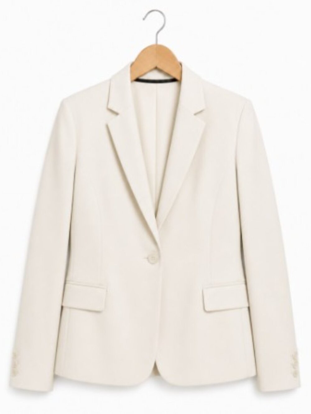 ON 34th Cream Ponte Blazer - One Button - 1X - NWT - Picture 4 of 12